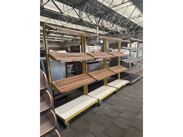 7x stelling voor bakkerij, winkel of magazijn - afbeelding 8 van  11