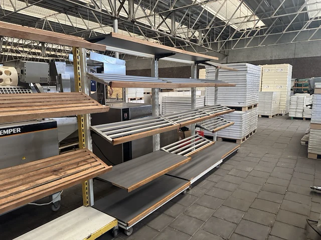 7x stelling voor bakkerij, winkel of magazijn - afbeelding 10 van  11