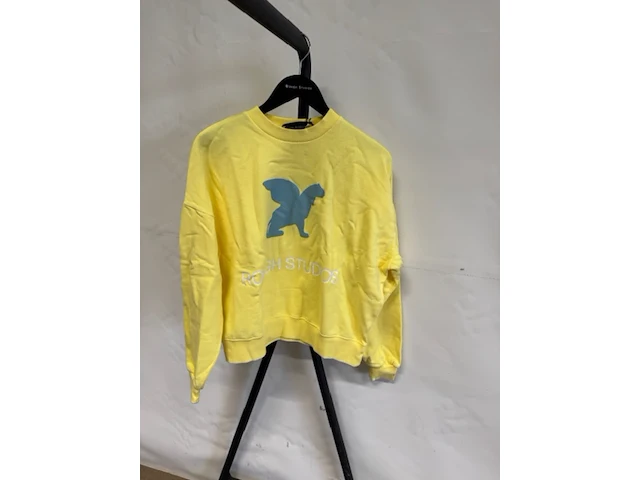 7x sweater rough studios, rs sweater, geel - afbeelding 1 van  4