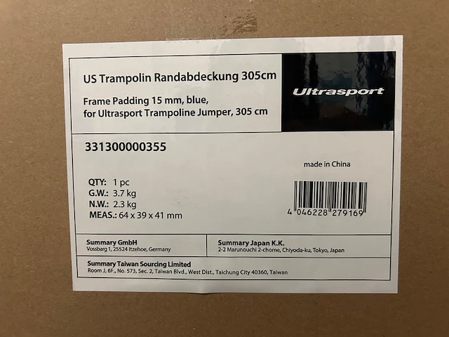 7x trampoline randafdekking ultrasport - afbeelding 5 van  6