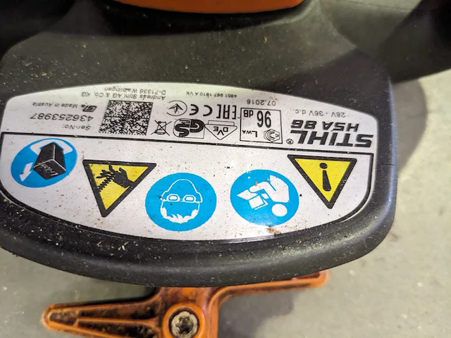 7x tuingereedschap, stihl, husqvarna en makita - afbeelding 4 van  40