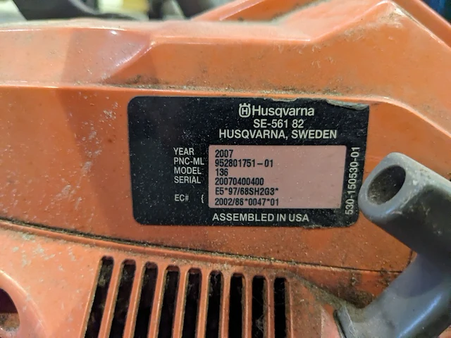 7x tuingereedschap, stihl, husqvarna en makita - afbeelding 9 van  40