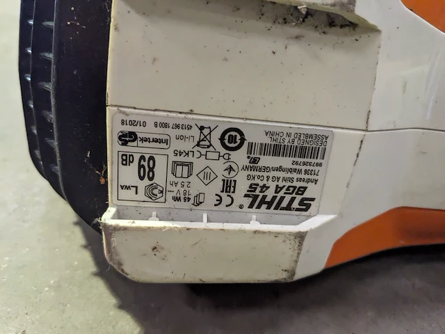 7x tuingereedschap, stihl, husqvarna en makita - afbeelding 34 van  40
