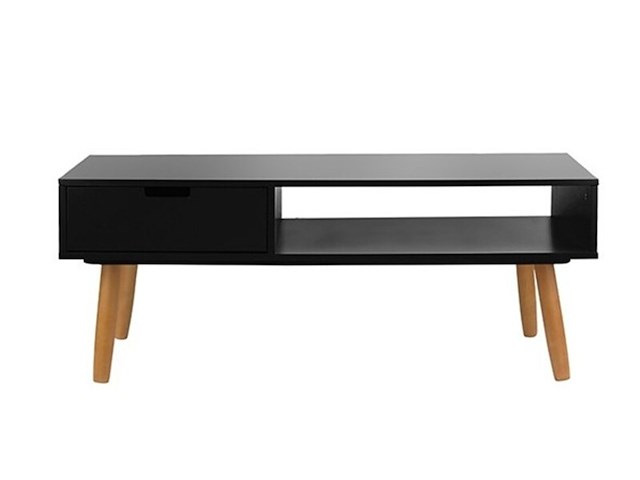 7x tv meubel, lifa living, venetië, zwart - afbeelding 1 van  4