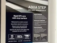 7x vensterbank kunststof 3000x300x5 mm aquastep - afbeelding 2 van  6