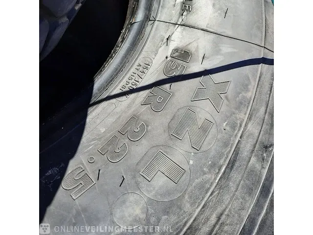 7x vrachtwagenband michelin, xzl - afbeelding 3 van  5