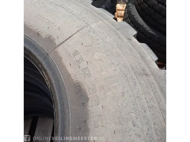 7x vrachtwagenband michelin, xzl - afbeelding 3 van  5