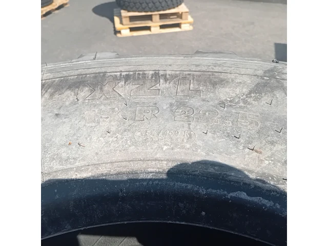 7x vrachtwagenband, michelin, xzl - afbeelding 14 van  15