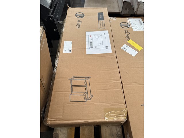 7x wasmand met vakken xdays - afbeelding 2 van  4