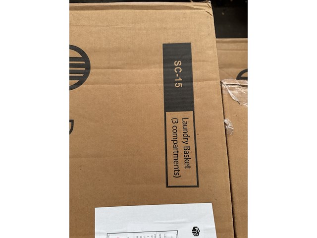 7x wasmand met vakken xdays - afbeelding 4 van  4