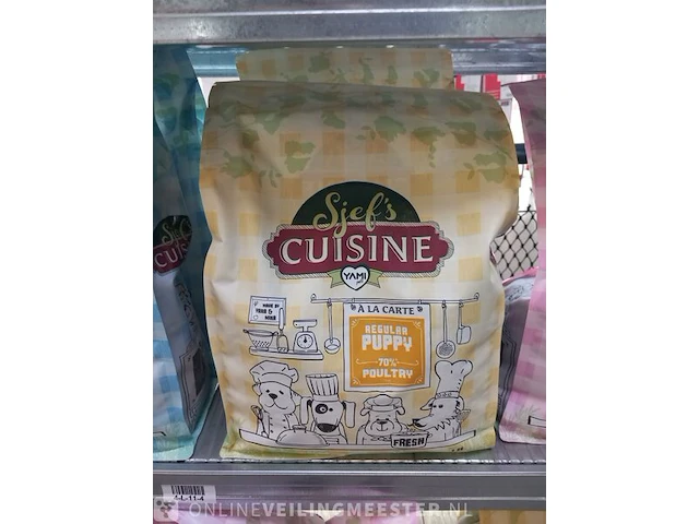 7x zak hondenvoer sief's cuisine, puppy - afbeelding 5 van  6