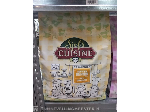 7x zak hondenvoer sief's cuisine - afbeelding 3 van  8