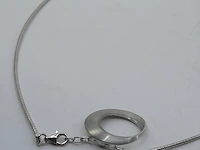 7x zilveren ketting en 1x armband - afbeelding 17 van  18