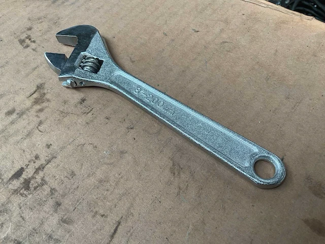 8”-200mm verstelbare moersleutel (6x) - afbeelding 2 van  5