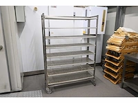 8-delige rvs afkoelwagen (2x) - afbeelding 1 van  6