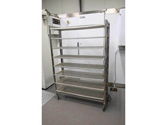8-delige rvs afkoelwagen (2x) - afbeelding 2 van  6