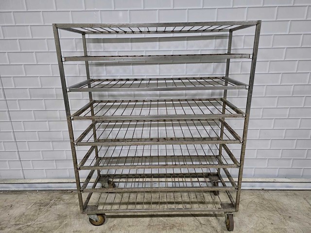 8-delige rvs afkoelwagen - afbeelding 1 van  4