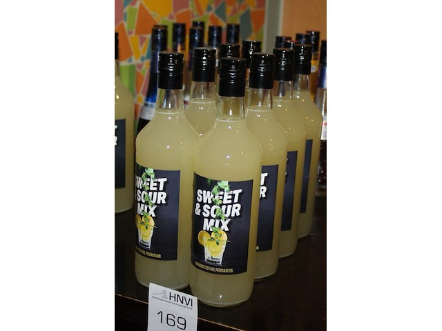 8 flessen sweet & sour mix - afbeelding 2 van  2