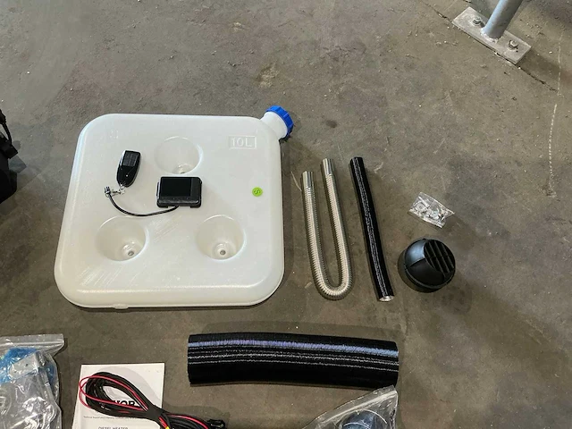 8 kw luchtverwarmer / heater op diesel - afbeelding 2 van  6