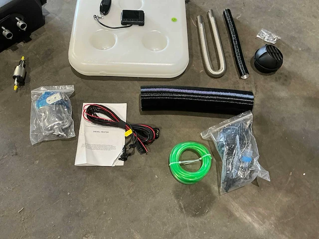 8 kw luchtverwarmer / heater op diesel - afbeelding 3 van  6