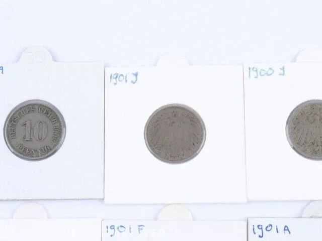 8 munten deutsche reich - afbeelding 4 van  10
