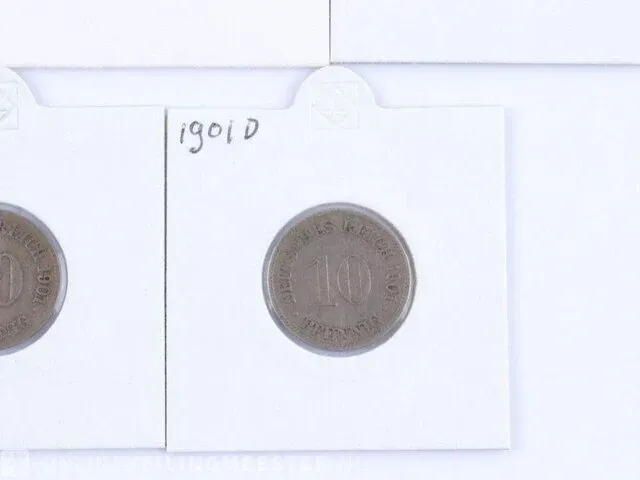 8 munten deutsche reich - afbeelding 10 van  10