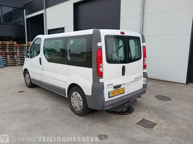 8 persoons bus opel, vivaro combi 2.5 cdti l1h1, bouwjaar 2008 - afbeelding 3 van  56