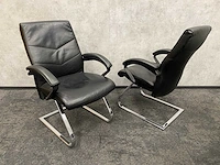 8 persoons lederen conferentieset 370x120 - afbeelding 2 van  27