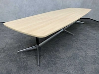 8 persoons lederen conferentieset 370x120 - afbeelding 3 van  27