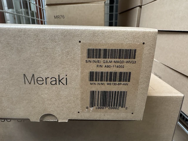 8-poorts cloud managed layer 2 poe netwerk switch cisco meraki, ms130-8p - afbeelding 3 van  3