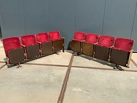 8 theaterstoelen - afbeelding 5 van  12