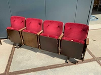 8 theaterstoelen - afbeelding 6 van  12
