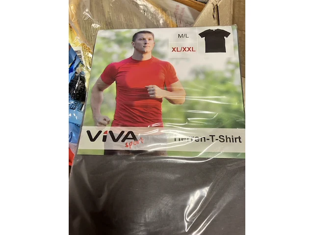 8 viva tshirts 1x grijs mt xl xxl 3x wit mt xl xxl 1x blauw xl xxl en 3 wit m l - afbeelding 1 van  7