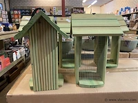 8 vogelvoederhuisjes relaxdays - afbeelding 1 van  2