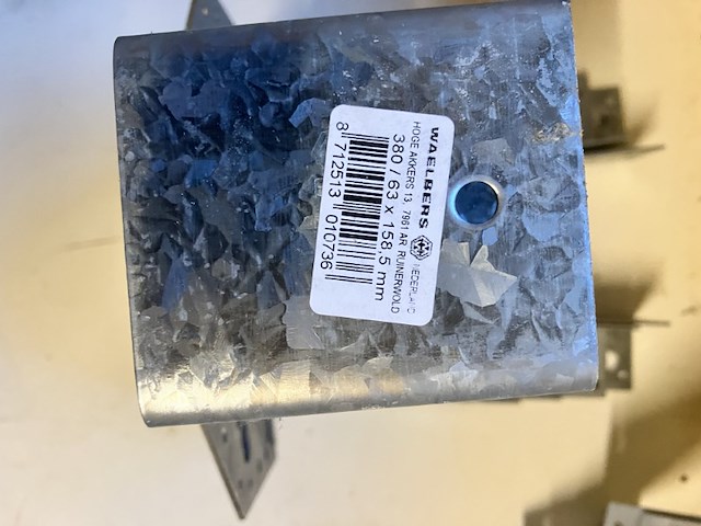 8 x balkdrager 380 63 x 158,5 - afbeelding 9 van  9