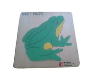 8 x puzzel kikker - afbeelding 1 van  3
