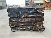 80 balken amerikaans grenenhout 300x30x15cm reclaimd wood - afbeelding 8 van  13