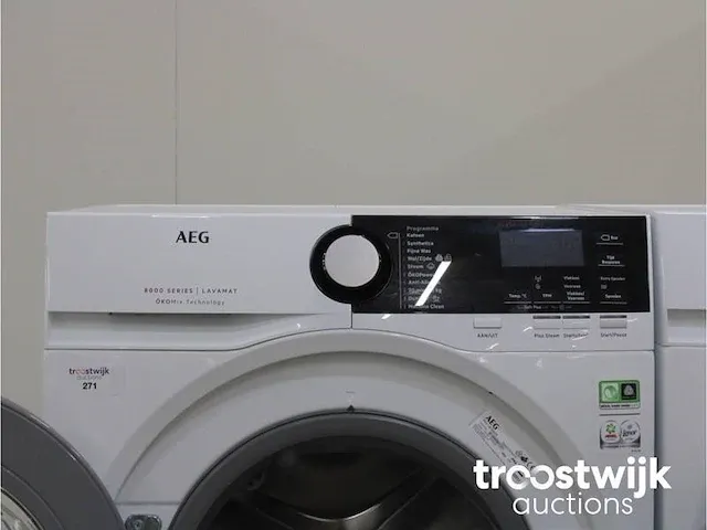 8000 series | lavamat ã?komix technology wasmachine & aeg 8000 series | lavatherm absolutecare system droger - afbeelding 3 van  8
