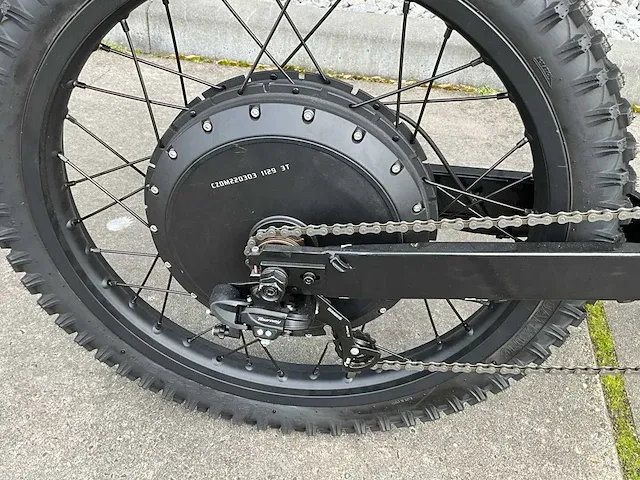 8000w trident stealth bomber elektrische mountainbike - afbeelding 12 van  13