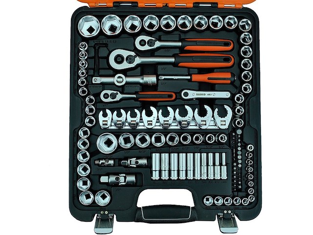 81-delig bahco dopsleutelset bahco, s 81 mix - afbeelding 2 van  4