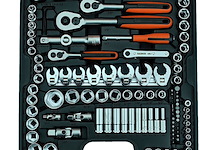 81-delig bahco dopsleutelset bahco, s 81 mix - afbeelding 2 van  4