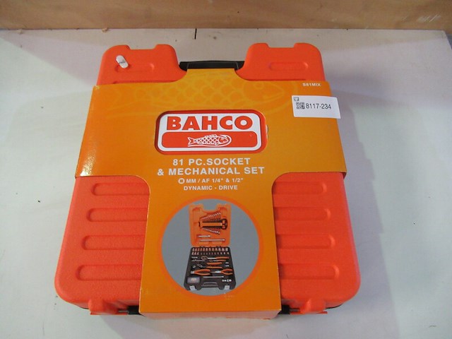 81-delig bahco dopsleutelset bahco, s 81 mix - afbeelding 4 van  4