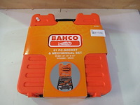 81-delig bahco dopsleutelset bahco, s 81 mix - afbeelding 4 van  4