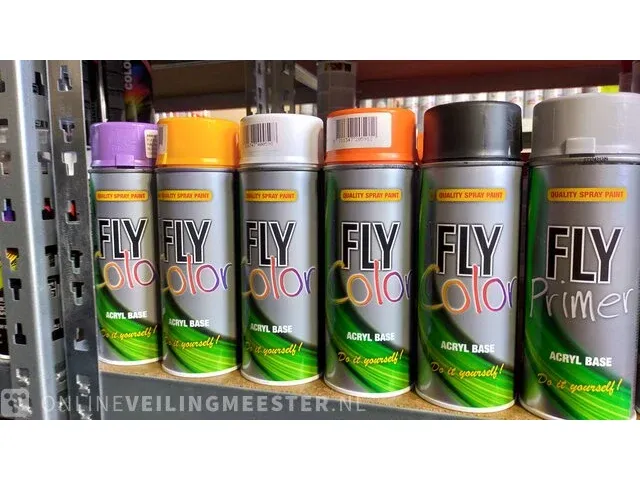 81 x mix spuitlak maxicolor-flycolor - afbeelding 5 van  6