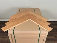 82 m2 parket eiken visgraat - 660 x 110 x 14 mm - afbeelding 3 van  4