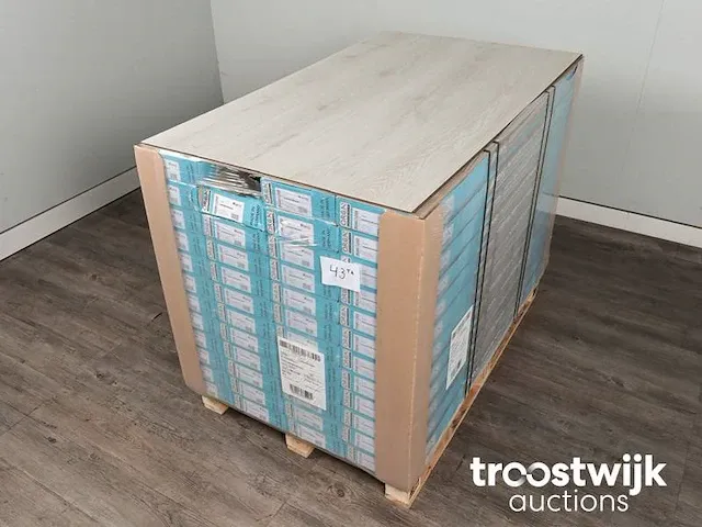 82 m2 waterbestendig laminaat - 1288 x 195 x 6 mm - afbeelding 2 van  4