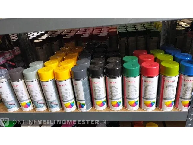 82 x spuitlak divers granit/ dulux - afbeelding 2 van  6