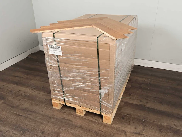 84 m2 parket eiken visgraat - 660 x 110 x 14 mm - afbeelding 4 van  4