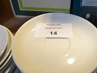 85-delig porseleinen koffieservies - afbeelding 2 van  2