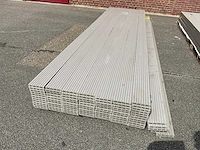 8,5 m² composiet vlonderplank grijs 420x14.5x2.3 cm - afbeelding 2 van  6